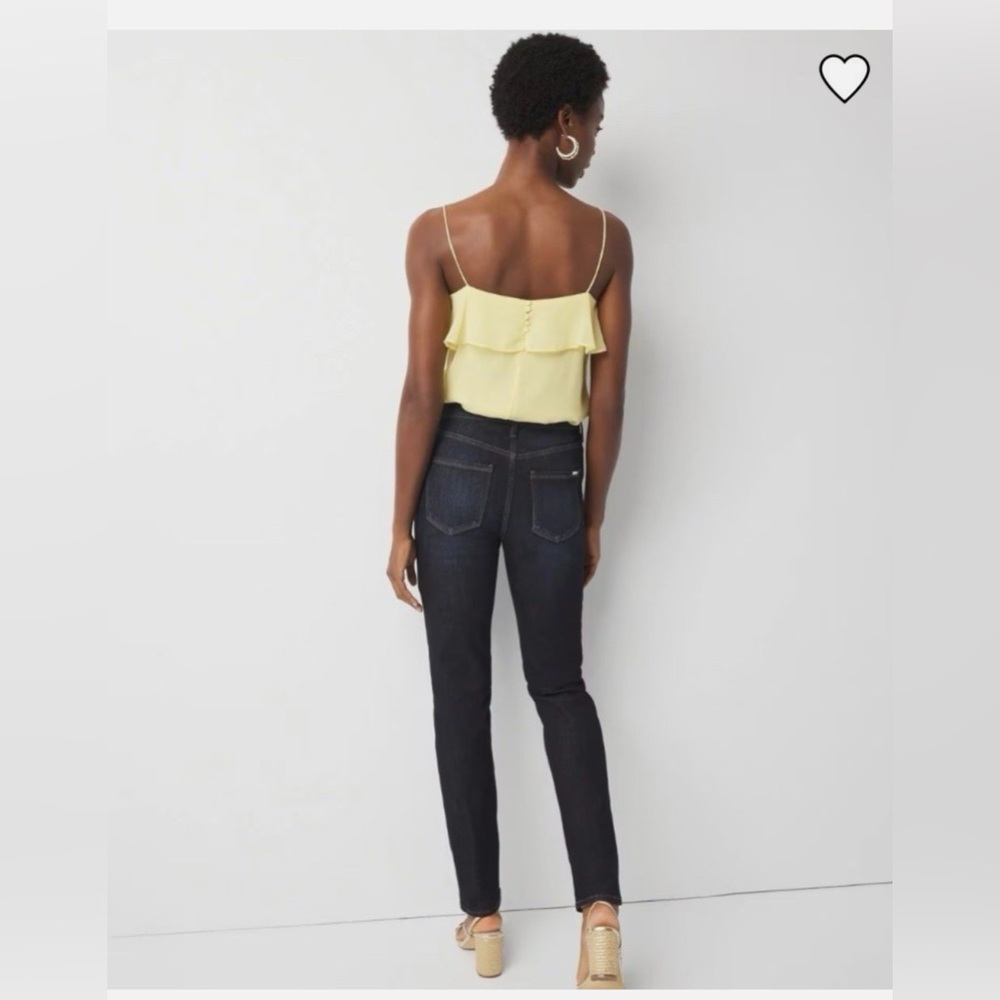 WHBM high-rise skinny ankle sculpt jeans- 2 short style #570336330